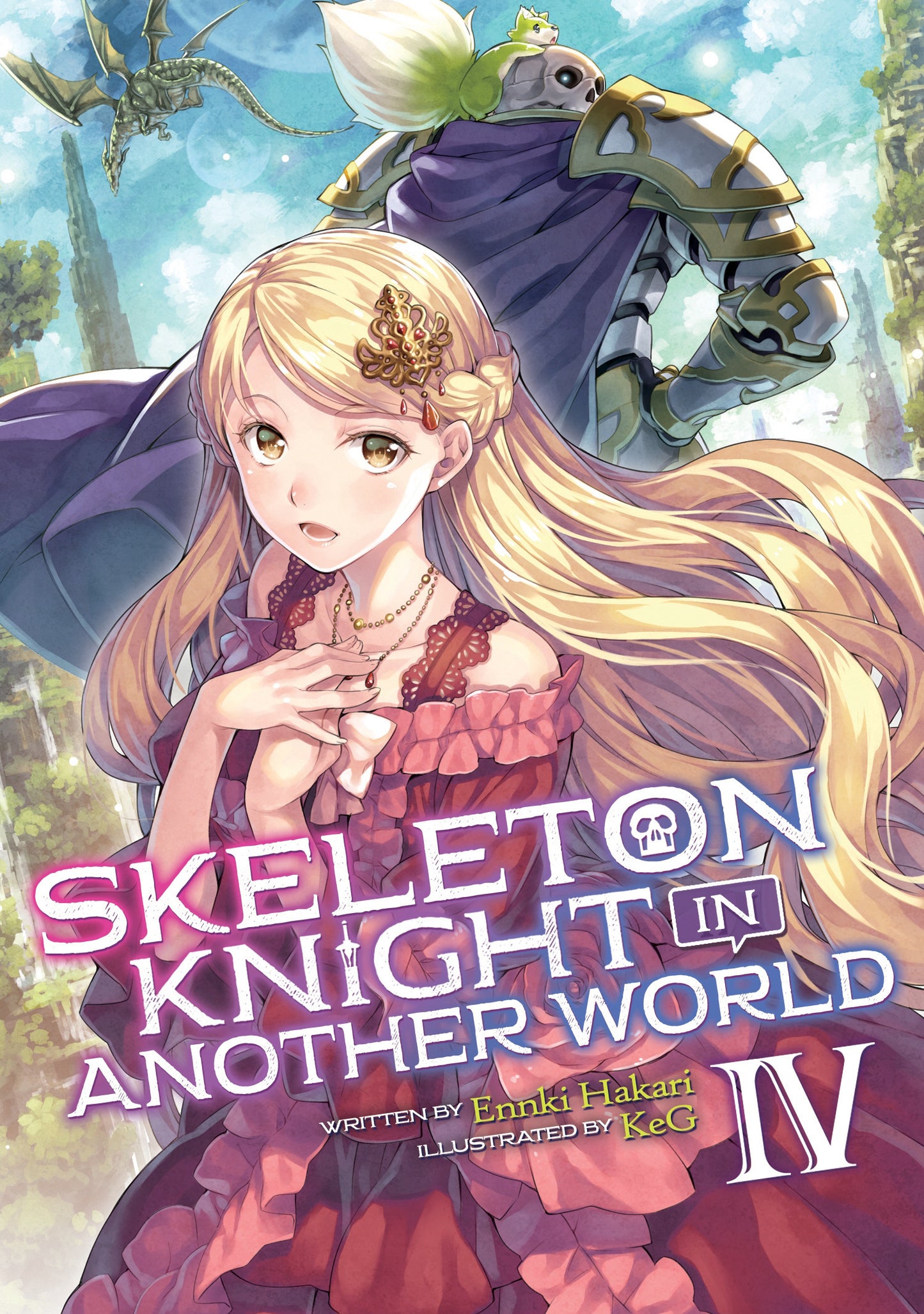 Skeleton Knight in Another World Vol. 4 English Light Novel Paperback (NEW)