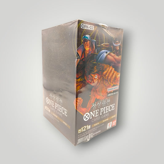 OPK-02 Paramount War Booster Box – Korean | One Piece Card Game