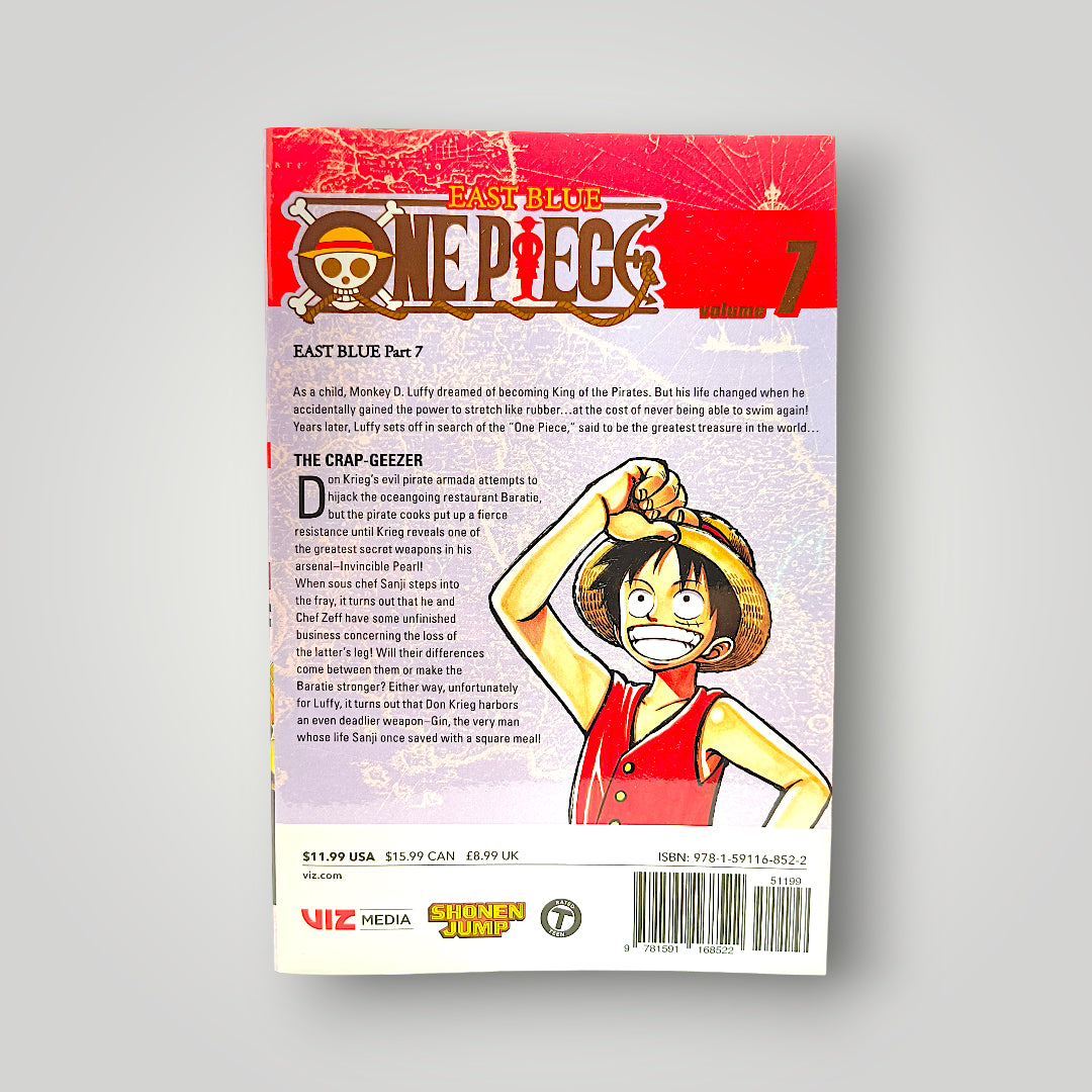One Piece, Vol. 7: The Crap-Geezer (East Blue) – English