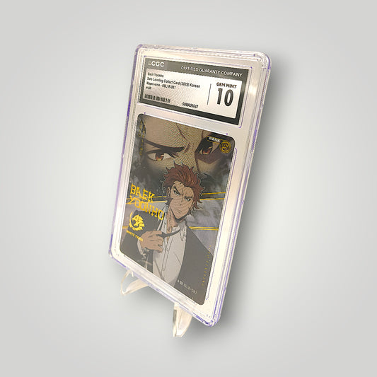 Solo Leveling Collect Card (2025) Baek Yoonho UR #SL1E-087 – Korean – CGC Gem Mint 10