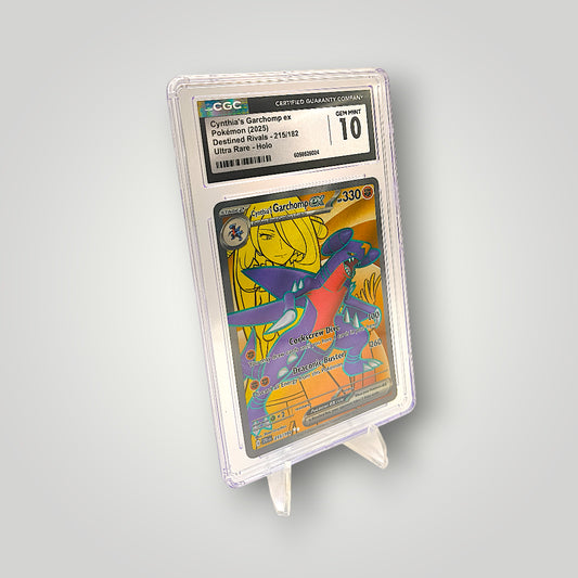 Cynthia’s Garchomp ex – Destined Rivals (215/182) – CGC Gem Mint 10