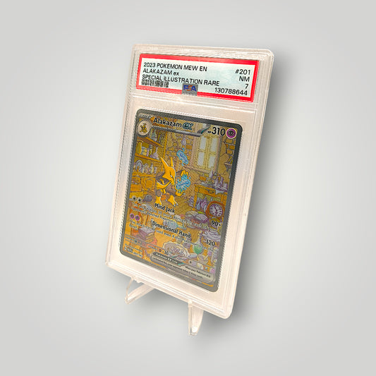 Alakazam ex 201 (Scarlet & Violet – 151) – PSA Near Mint 7