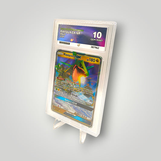 Rayquaza GX 109/168 ACE Gem Mint 10 – Sun & Moon Celestial Storm