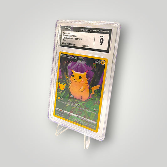 Pikachu 5/25 (Celebrations) CGC Mint 9 – Pokémon TCG (Cert 6098626031)