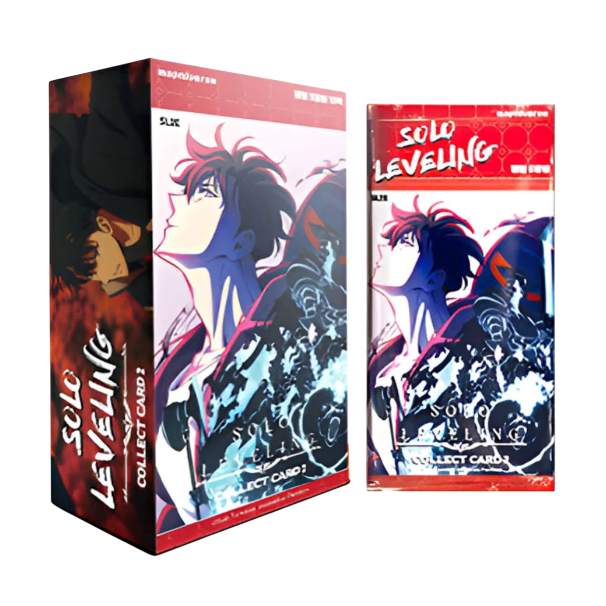 Ripperholics Solo Leveling Mapniverse Vol. 2 SL2E booster box and pack featuring Sung Jinwoo character artwork