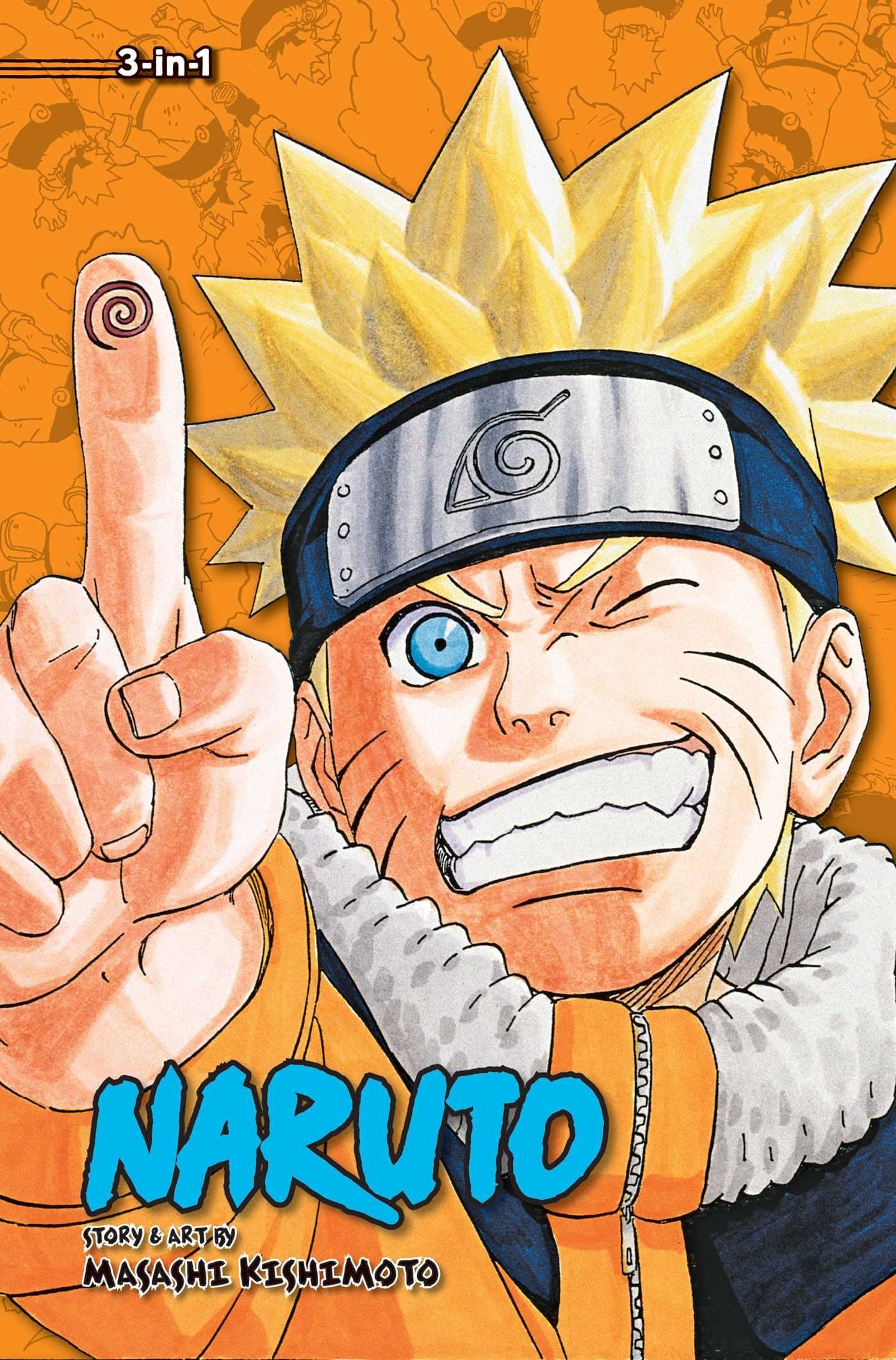 Naruto (3-in-1 Edition), Vol. 8 : Includes vols. 22, 23 & 24 Volume 8-9781421564517