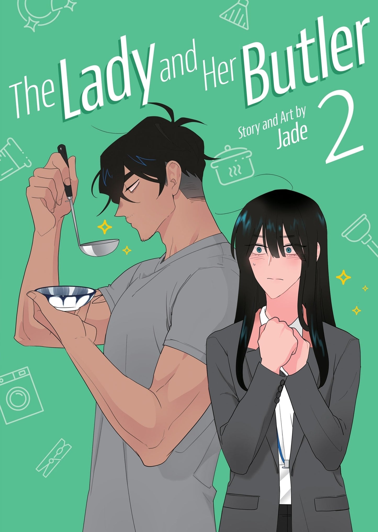 The Lady and Her Butler Vol. 2 English Manhwa Korean Manga Comic cover