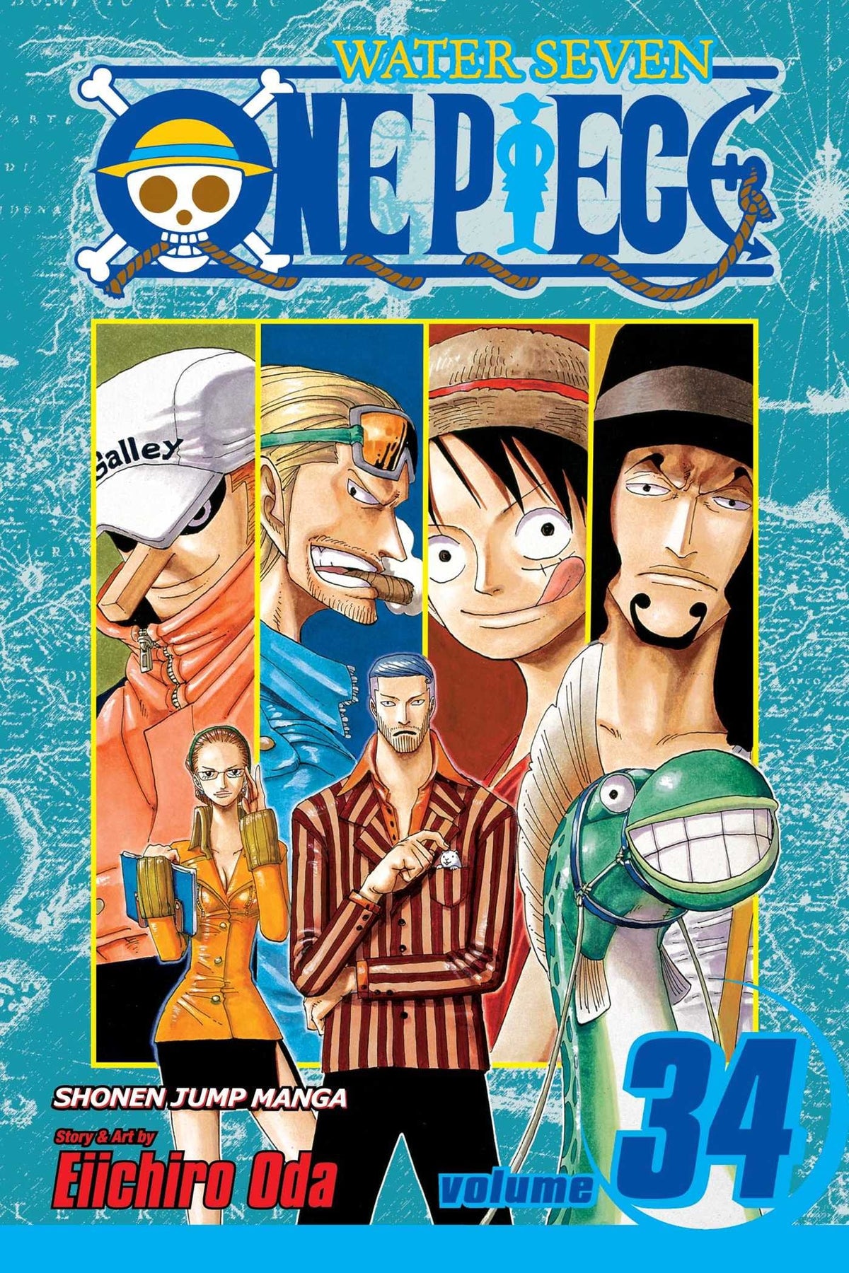 One Piece, Vol. 34 : The City of Water, Water Seven Volume 34-9781421534503