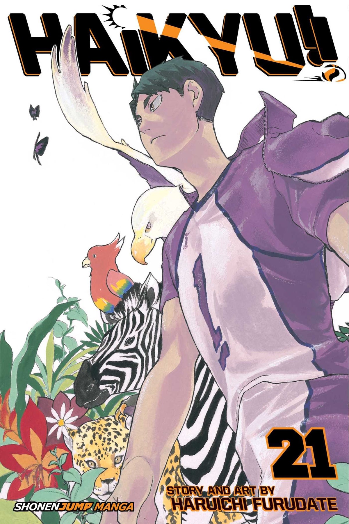 Haikyu!!, Vol. 21 : A Battle of Concepts Volume 21-9781421596082