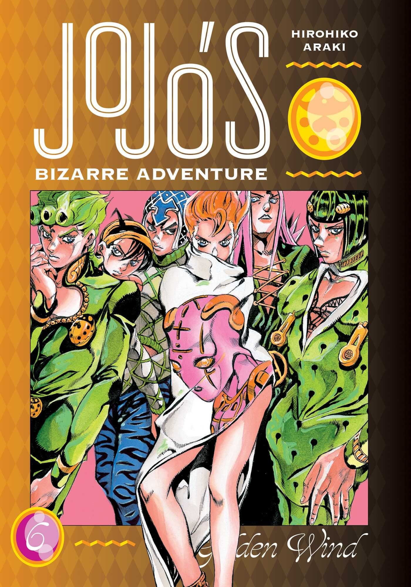 JoJo's Bizarre Adventure: Part 5--Golden Wind, Vol. 6 : Volume 6-9781974724147