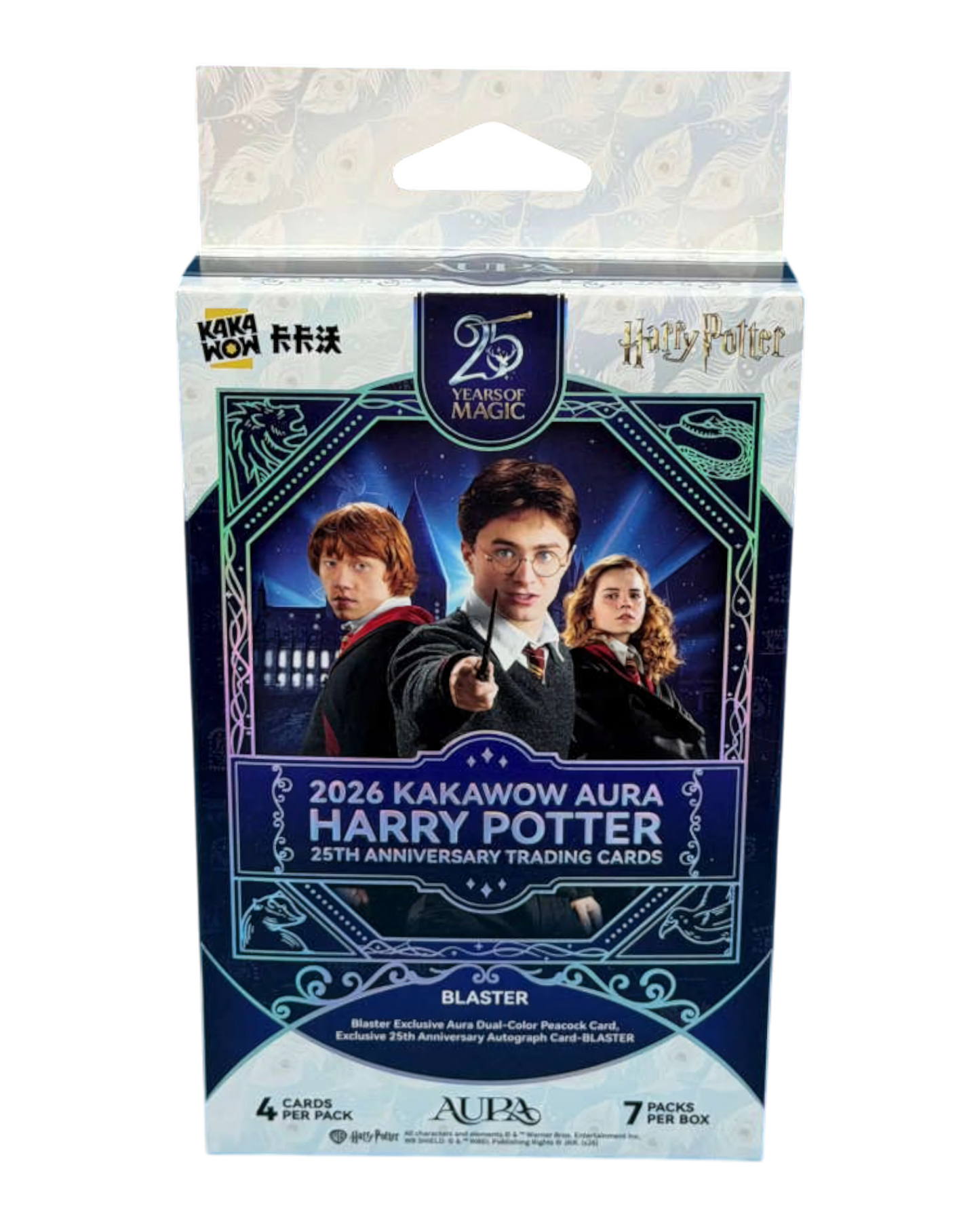 Harry Potter 25th Anniversary Blaster Box Kakawow Aura (NEW)