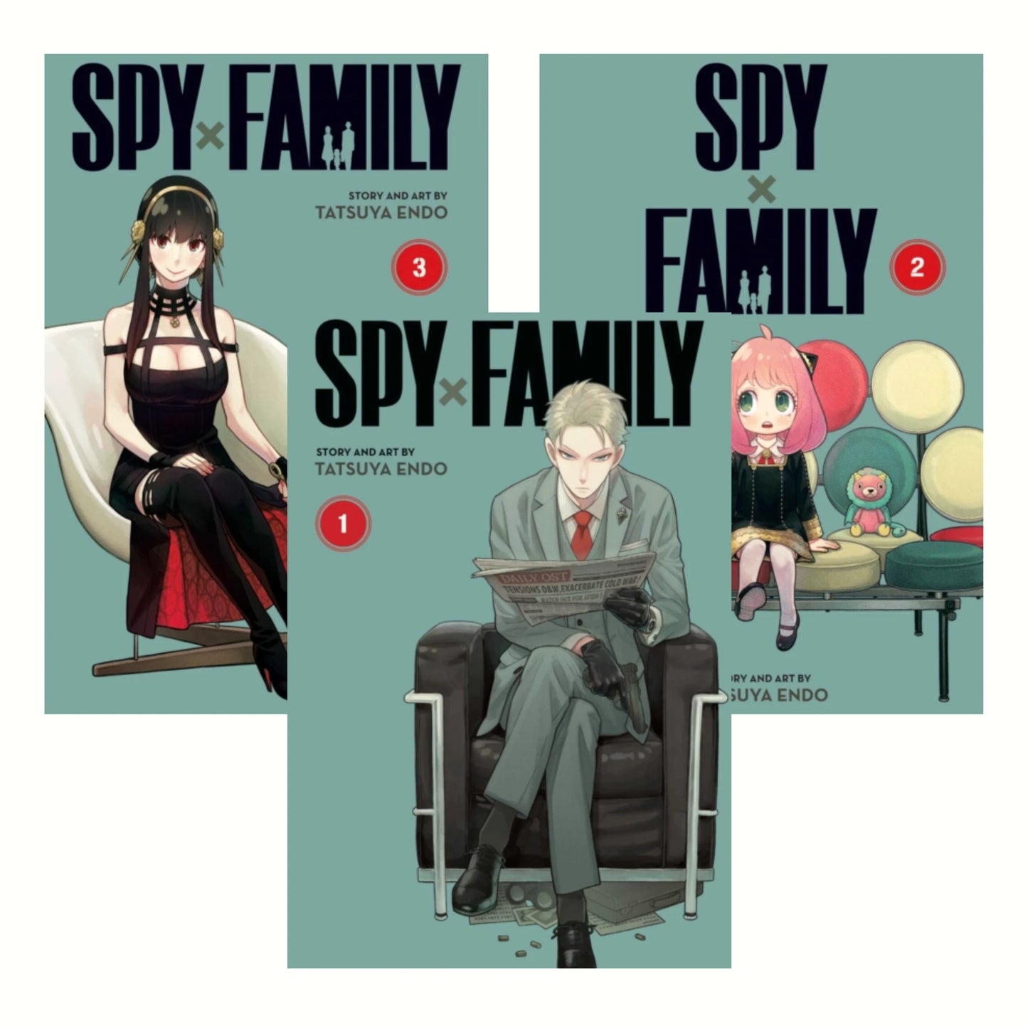 Spy x Family Starter Bundle Vol. 1-3 Manga English New