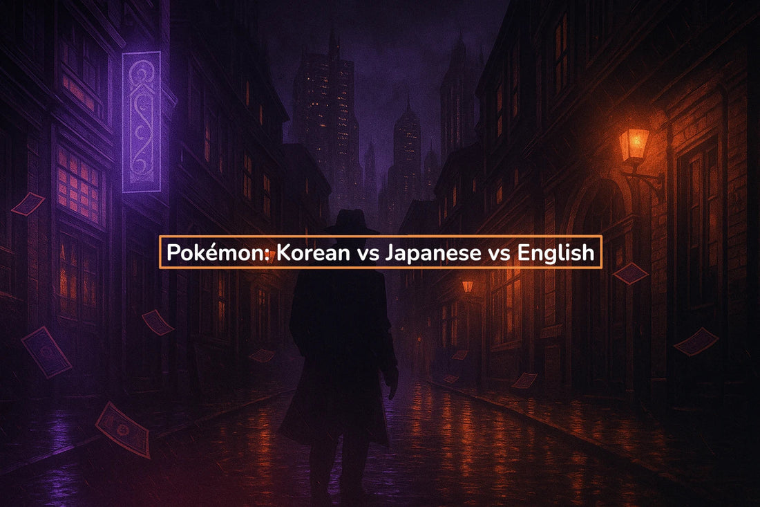 Pokémon: Korean vs Japanese vs English