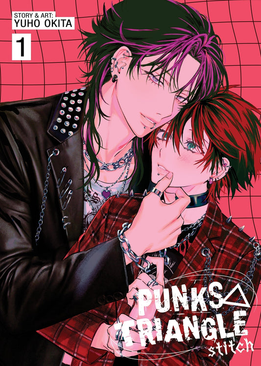PUNKS TRIANGLE stitch Vol. 1 English BL Manga cover