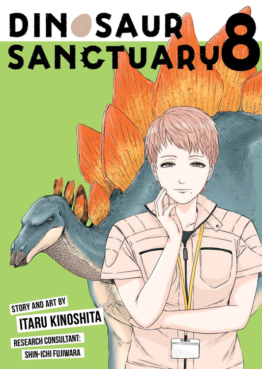 Dinosaur Sanctuary Vol. 8 English Manga cover