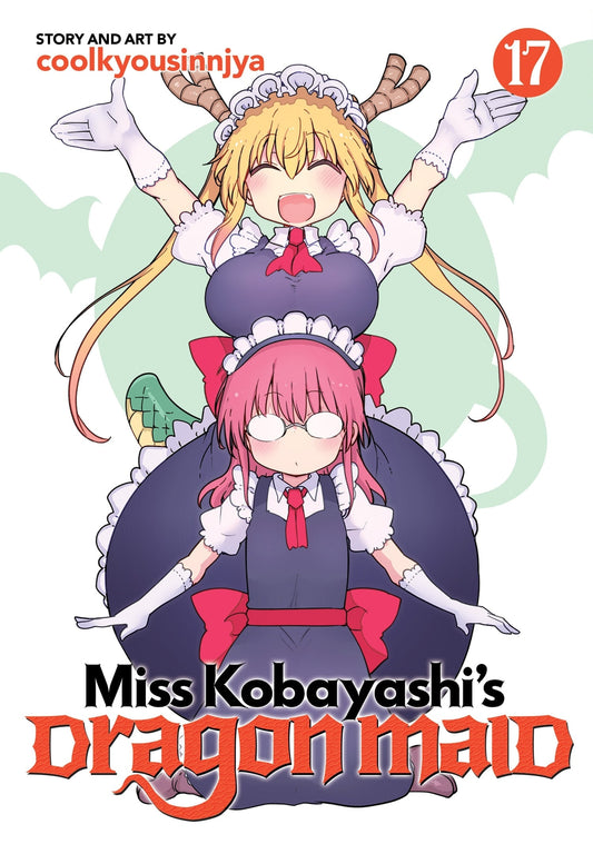 Miss Kobayashi’s Dragon Maid Vol. 17 English Manga cover
