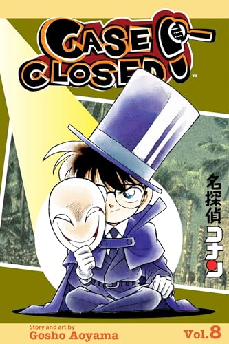Case Closed Vol. 8 English Manga Paperback book cover