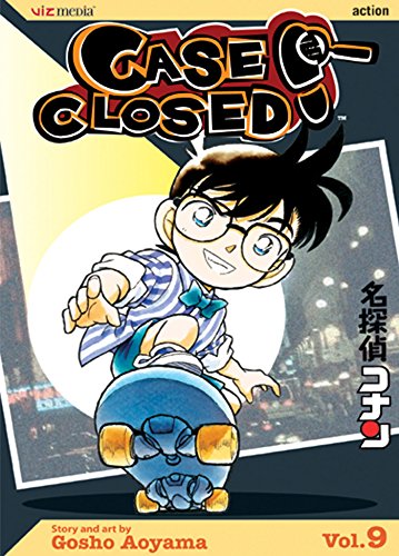 Case Closed Vol. 9 English Manga Paperback book cover