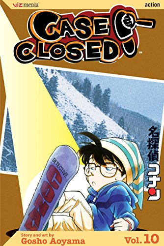 Case Closed Vol. 10 English Manga Paperback book cover