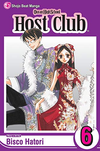 Ouran High School Host Club Vol. 6 English Manga Paperback book cover