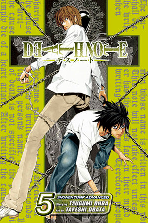 Death Note, Vol. 5 used manga cover