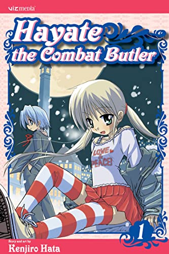 Hayate the Combat Butler Vol. 1 English Manga Paperback book cover