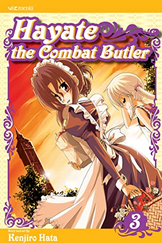 Hayate the Combat Butler Vol. 3 English Manga Paperback book cover