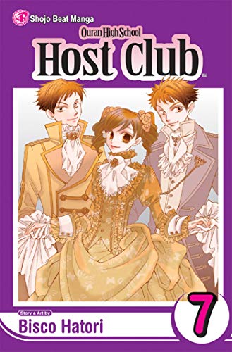 Ouran High School Host Club Vol. 7 English Manga Paperback book cover