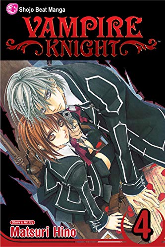 Vampire Knight Vol. 4 English Manga Paperback book cover