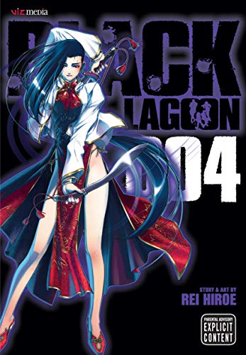 Black Lagoon Vol. 4 English Manga Paperback book cover