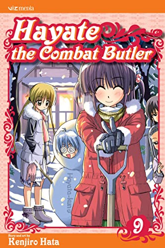 Hayate the Combat Butler Vol. 9 English Manga Paperback book cover