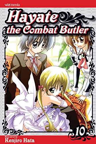 Hayate the Combat Butler Vol. 10 English Manga Paperback book cover