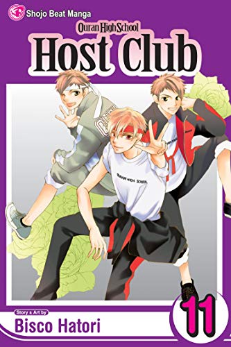 Ouran High School Host Club Vol. 11 English Manga Paperback book cover