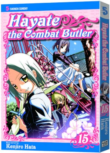 Hayate the Combat Butler Vol. 15 English Manga Paperback book cover