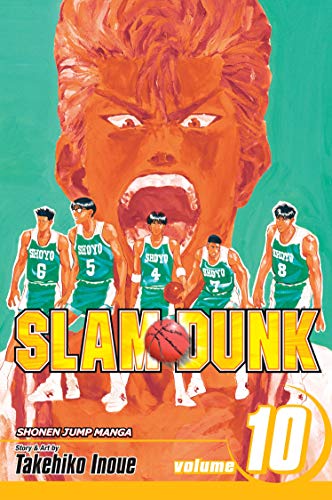 Slam Dunk Vol. 10 English Manga Paperback book cover