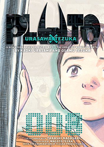 Pluto: Urasawa x Tezuka Vol. 8 English Manga Paperback book cover