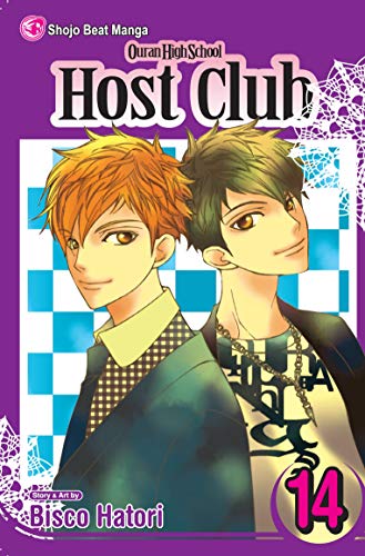 Ouran High School Host Club Vol. 14 English Manga Paperback book cover