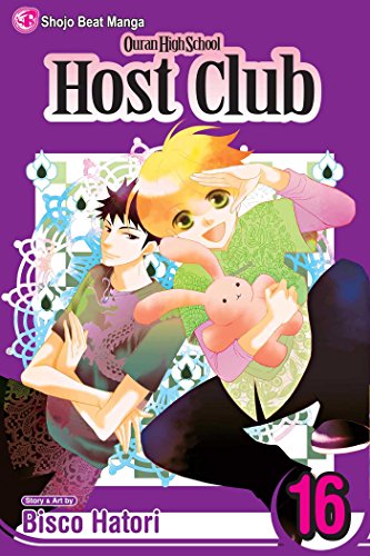 Ouran High School Host Club Vol. 16 English Manga Paperback book cover