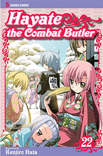 Hayate the Combat Butler Vol. 22 English Manga Paperback book cover