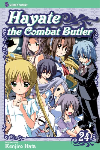 Hayate the Combat Butler Vol. 24 English Manga Paperback book cover