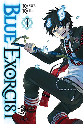 Blue Exorcist Vol. 1 English Manga Paperback book cover