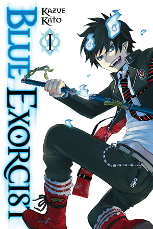 Blue Exorcist, Vol. 1 used manga cover