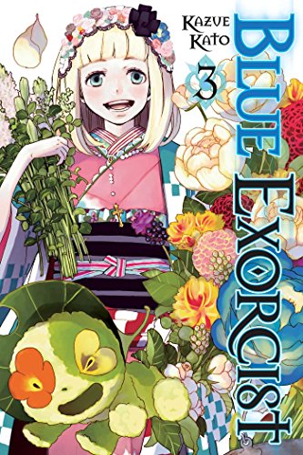 Blue Exorcist Vol. 3 English Manga Paperback book cover