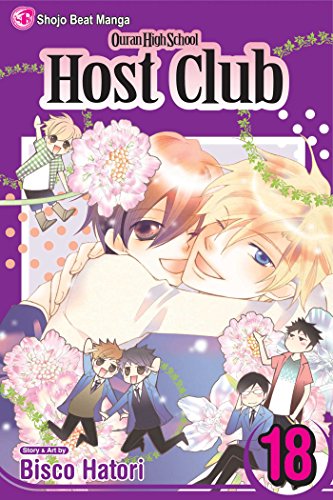 Ouran High School Host Club Vol. 18 English Manga Paperback book cover