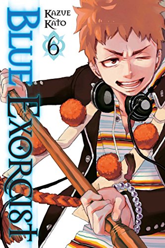 Blue Exorcist Vol. 6 English Manga Paperback book cover