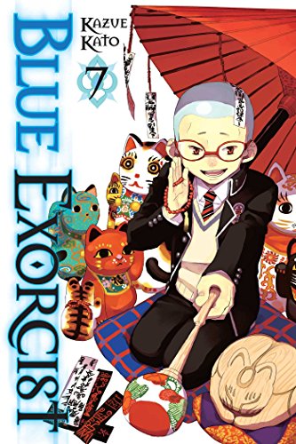 Blue Exorcist Vol. 7 English Manga Paperback book cover