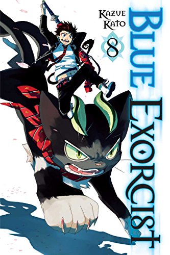 Blue Exorcist Vol. 8 English Manga Paperback book cover