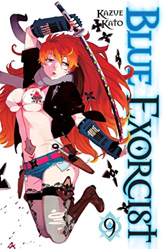 Blue Exorcist Vol. 9 English Manga Paperback book cover