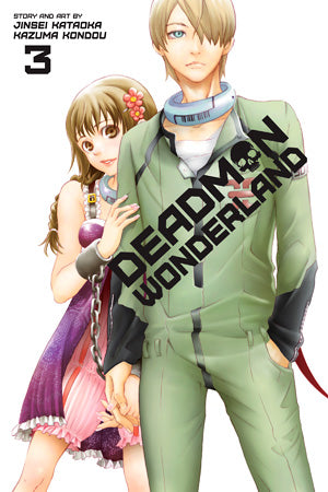 Deadman Wonderland, Vol. 3 used manga cover