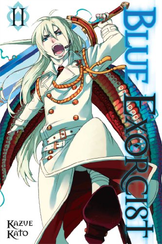 Blue Exorcist Vol. 11 English Manga Paperback book cover